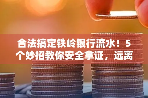 合法搞定铁岭银行流水！5个妙招教你安全拿证，远离雷区不踩坑