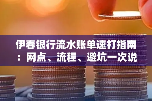 伊春银行流水账单速打指南：网点、流程、避坑一次说清