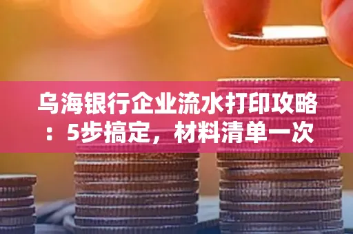 乌海银行企业流水打印攻略：5步搞定，材料清单一次备齐！